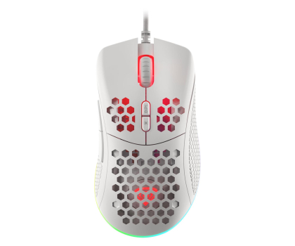 Genesis OUTLET - KRYPTON 555 8000DPI RGB BIAŁA GAMINGOWA PROGRAMOWAL